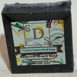 Organic Black African Soap - Vernon Square Deal Soap