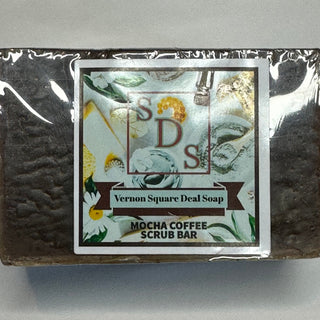 Mocha Coffee Scrub Bar - Vernon Square Deal Soap